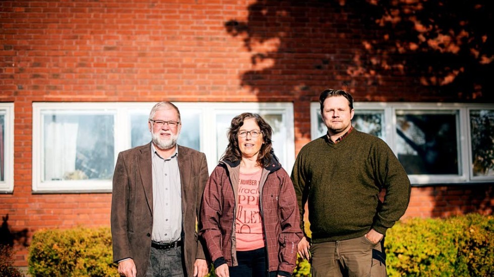 En trio som håller i de politiska trådarna i Ydre även i fortsättningen. Sven-Inge Karlsson (C), Anna-Lena Svensson (S) och Henrik Isacsson (M).
