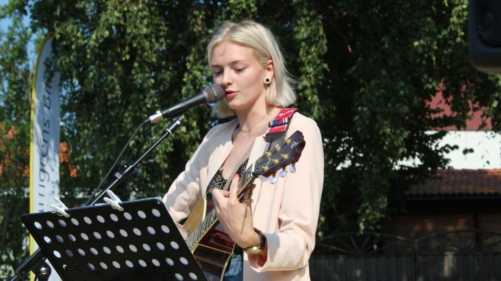 Sabina Thörner från Västervik var en av årets artister.