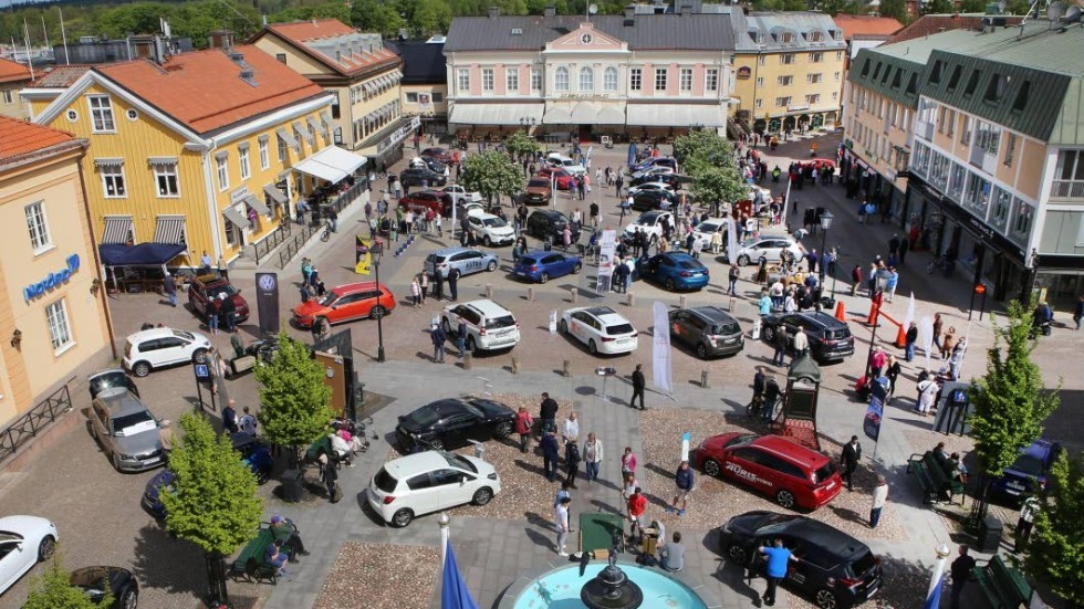 På lördag är det Bilens Dag på torget i Vimmerby.