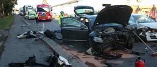 Trafikolycka i Norrköping – flera skadade