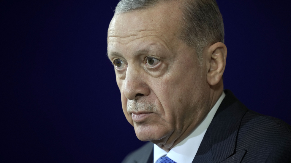 Turkiets president Recep Tayyip Erdogan är på besök i Berlin.