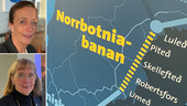 Stiltje för Norrbotniabanan – trafikutskottet möter departementet