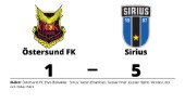 Sirius vann borta mot Östersund FK