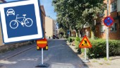 Cyklister får företräde längs centrumgatan