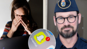 Polisen om kränkande Snapchat-bilderna: "Barnporrbrott" 