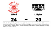 Lillpite besegrade på bortaplan av Sikeå