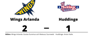 Wings Arlanda vann på hemmaplan mot Huddinge