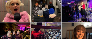 Allt från lördagskvällen i Luleå – vimmel, artister och fest