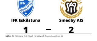 IFK Eskilstuna föll mot Smedby AIS trots ledning