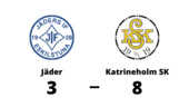 Tre klara poäng för Katrineholm SK mot Jäder