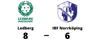 IBF Norrköping föll efter dålig start mot Ledberg