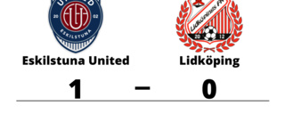 Uddamålsseger när Eskilstuna United besegrade Lidköping