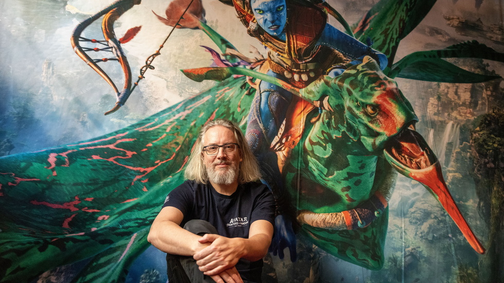 Magnus Jansén, kreativ chef på "Avatar: Frontiers of Pandora" som lanserades den 7 december.