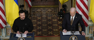 Biden vädjar till USA om Ukrainastöd