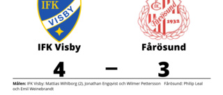 Starka IFK Visby fortsätter vinna