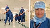 Se sjukhuspersonalen på US dansa loss – för att bromsa covidvågen