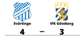 4-3 för Svärtinge mot IFK Göteborg