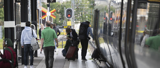 Norrköpingsbo drog "linor" på tåg – möttes av polis på perrongen