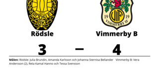 Vimmerby B vann efter fem matcher i rad utan seger