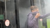 Rökfylld buss och skadad förare – elever övade säkerhet