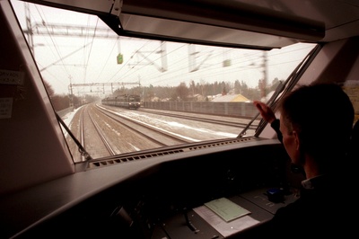 Rena kallduschen över Ostlänken