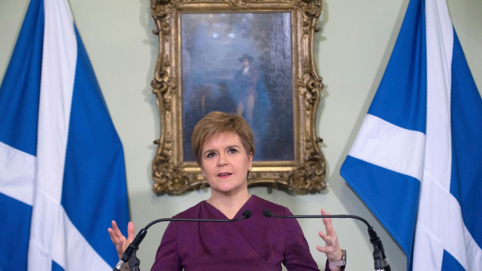 I dag frågas Skottlands försteminister Nicola Sturgeon ut gällande sexbrottanklagelserna mot den tidigare ledaren och partikamraten Alex Salmond. Arkivbild.