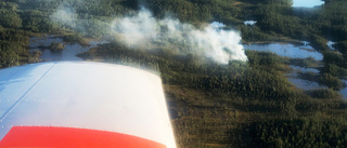Brandflygen i Sörmland stannade mest på marken: "Sommaren var inte så torr"