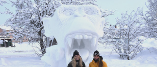 De vann internationella snöskulpturtävlingen