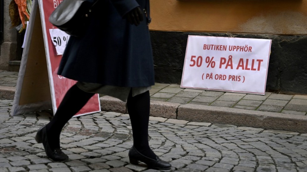 Det kan bli dyrt för bostadsägarna när butiker sjappar. Arkivbild.