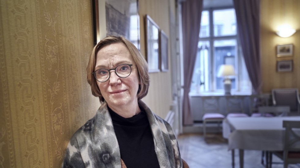 Handelsbankens chefsekonom Christina Nyman räknar med att BNP-fallet i coronakrisens 2020 stannar på 3,2 procent. Så sent som i slutet av augusti låg hennes prognos på ett BNP-ras på 4,6 procent och dessförinnan på minus 6,9 procent. Arkivbild.