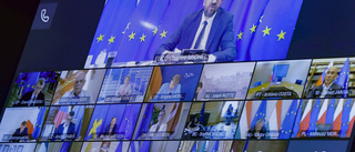 EU-ledare håller webbmöte om coronaläget