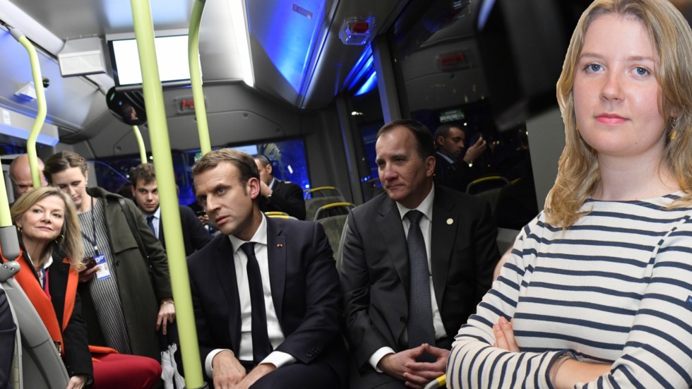 "Det är tre år sedan  Emmanuel Macron och Stefan Löfven åkte buss tillsammans i Göteborg. Nu är löftena från toppmötet på väg att omvandlas till konkret politik", anser Susanna Kierkegaard.