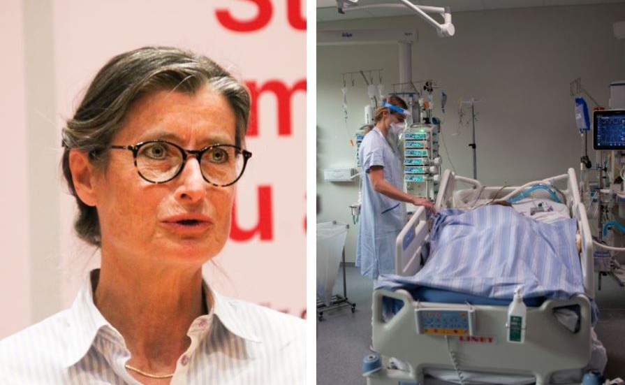 Britt Åkerlind är smittskyddsläkare i Östergötland. På Universitetssjukhuset i Linköping vårdades på tisdagen 81 covid-19-patienter. 
