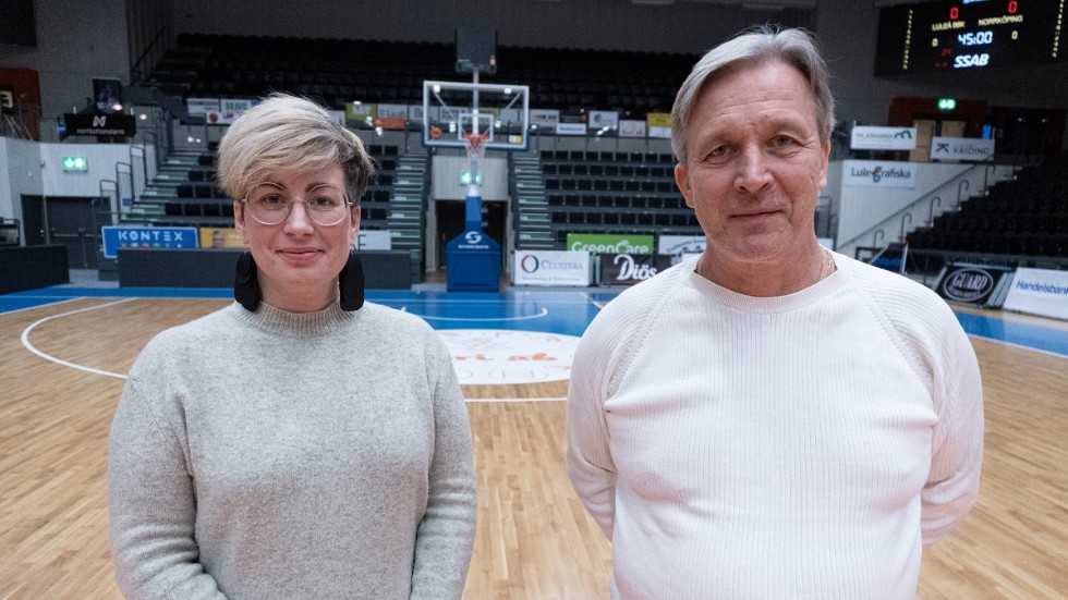 Lisa Kjellgren Holmfrid och Roland Askebrand.