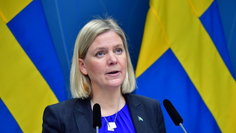Statsminister Magdalena Andersson (S).