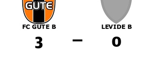 FC Gute B segrare efter walk over från Levide B