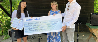 Klara Johansson prisad av Nyköpings Rotaryklubb
