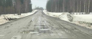 Underhåll av väg kritiserad i Bygdsiljum – lastbilar måste köra långa omvägar