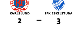 Uddamålsseger när IFK Eskilstuna besegrade Karlslund