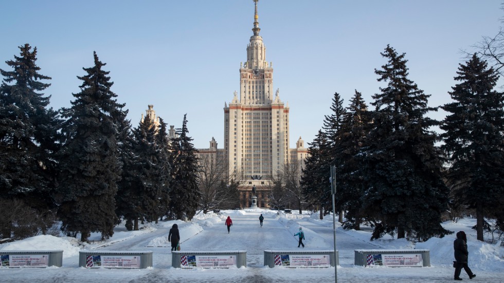 Nioåringen blir den yngsta hittills att studera på universitetet i Moskva. Arkivbild.