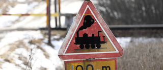 Järnvägsövergång i Morgongåva stängs av
