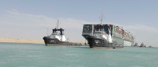 Egypten kräver miljarder för att släppa fartyg