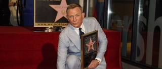 Daniel Craig fick Hollywoodstjärna