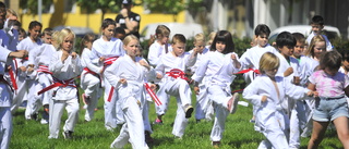 Ungdomliga karateutövare tog sig an gradering