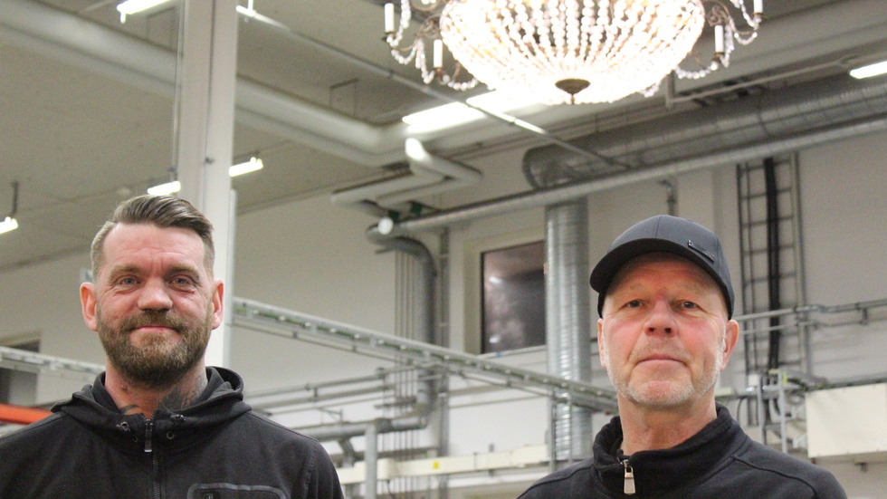 Ljuset kommer från Finspång. Här lärarna Jonny Andersson och Patrik Pettersson på CNG. De förstår arbetslöshetens strukturer och individer.  