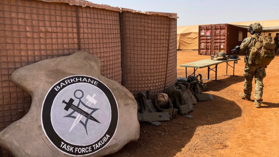 Den multinationella insatsen Task Force Takuba stöttar den franskledda Operation Barkhane, som syftar till att bekämpa islamistuppror och terrorgrupper i Sahelområdet. Arkivbild.