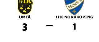 Jennie Egeriis enda målskytt när IFK Norrköping föll