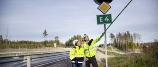 Efterlängtat: Nu går det att köra 110km/h på E4 söder om Skellefteå