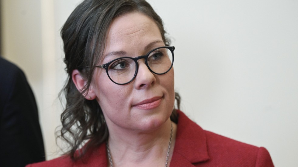 Migrationsminister Maria Malmer Stenergard (M). Arkivbild.