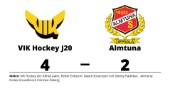 Fortsatt tungt för Almtuna efter förlust mot VIK Hockey J20